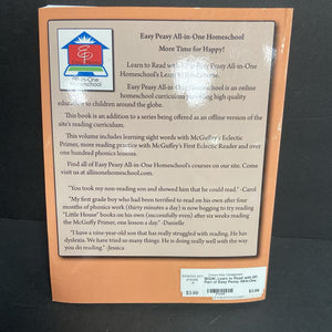 Learn to Read with EP: Part of Easy Peasy All-In-One Homeschool (Lee Giles) -homeschooling textbook educational paperback