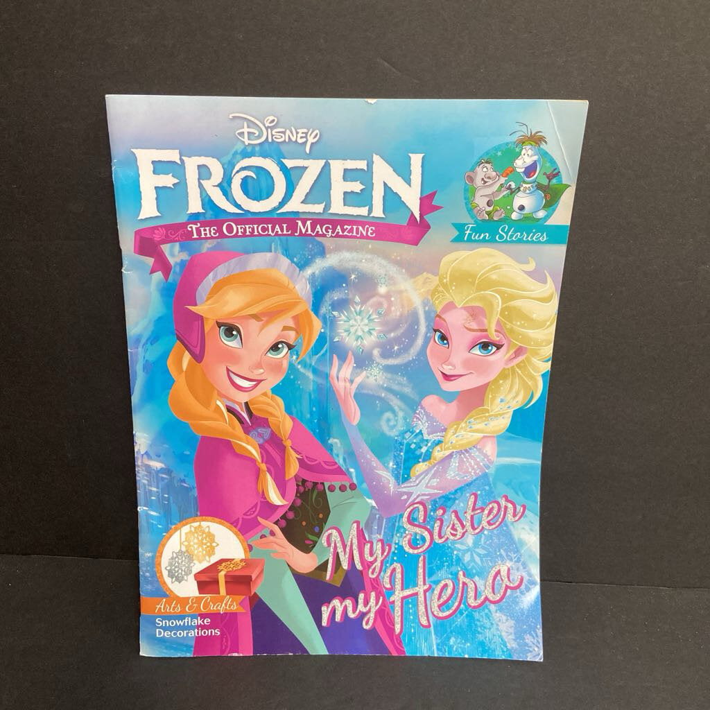 My Sister My Hero (Disney Frozen The Official Magazine) -character paperback