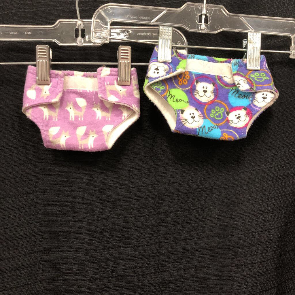 2pk Baby Doll Diaper Covers