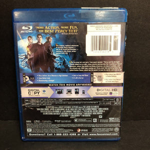 Percy Jackson Sea of Monsters 2-Disc Blu-Ray & DVD-Movie