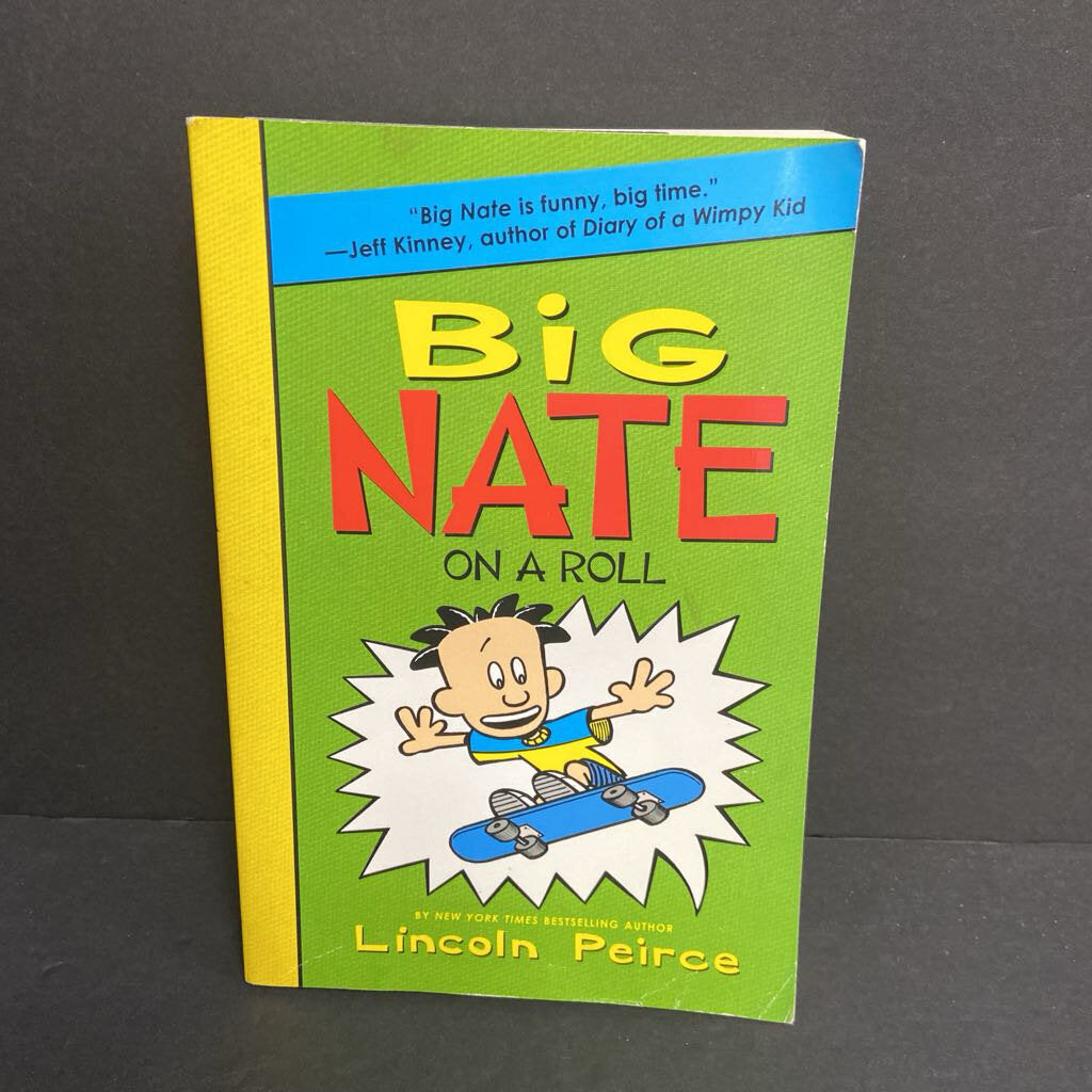 Big Nate On a Roll (Lincoln Peirce) (Graphic Novel) -series paperback