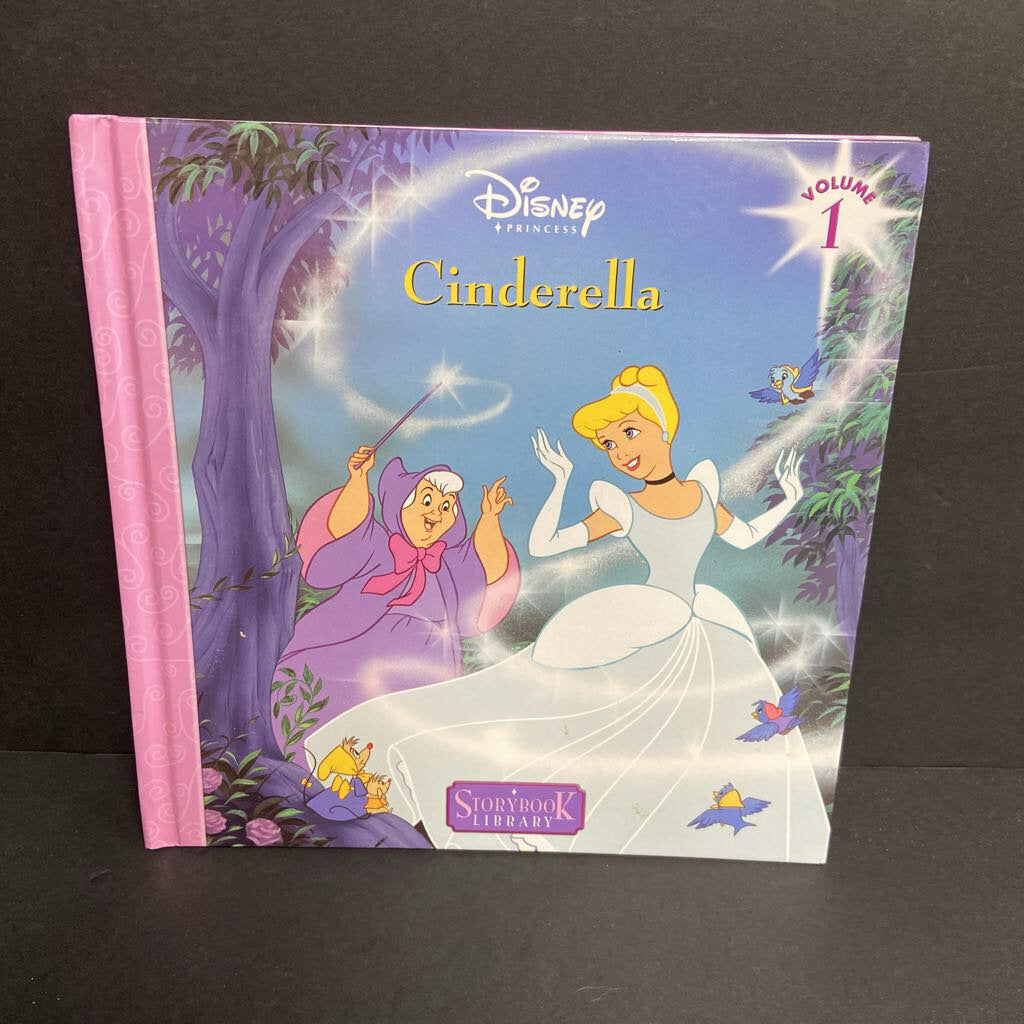 Cinderella (Disney Princess Storybook Library) -character hardcover