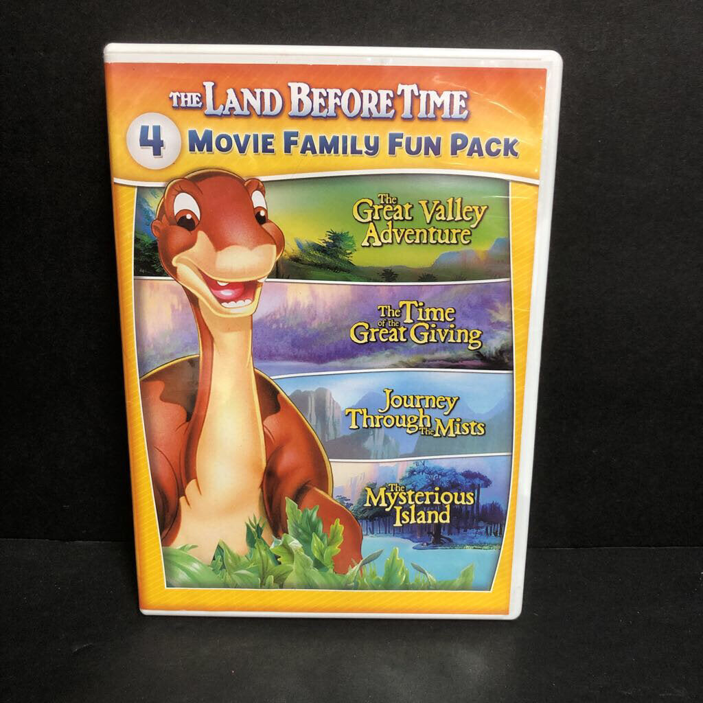 The Land Before Time 4 Movie 2-Disc Family Fun Pack-Movie