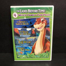 Load image into Gallery viewer, The Land Before Time 4 Movie 2-Disc Family Fun Pack-Movie
