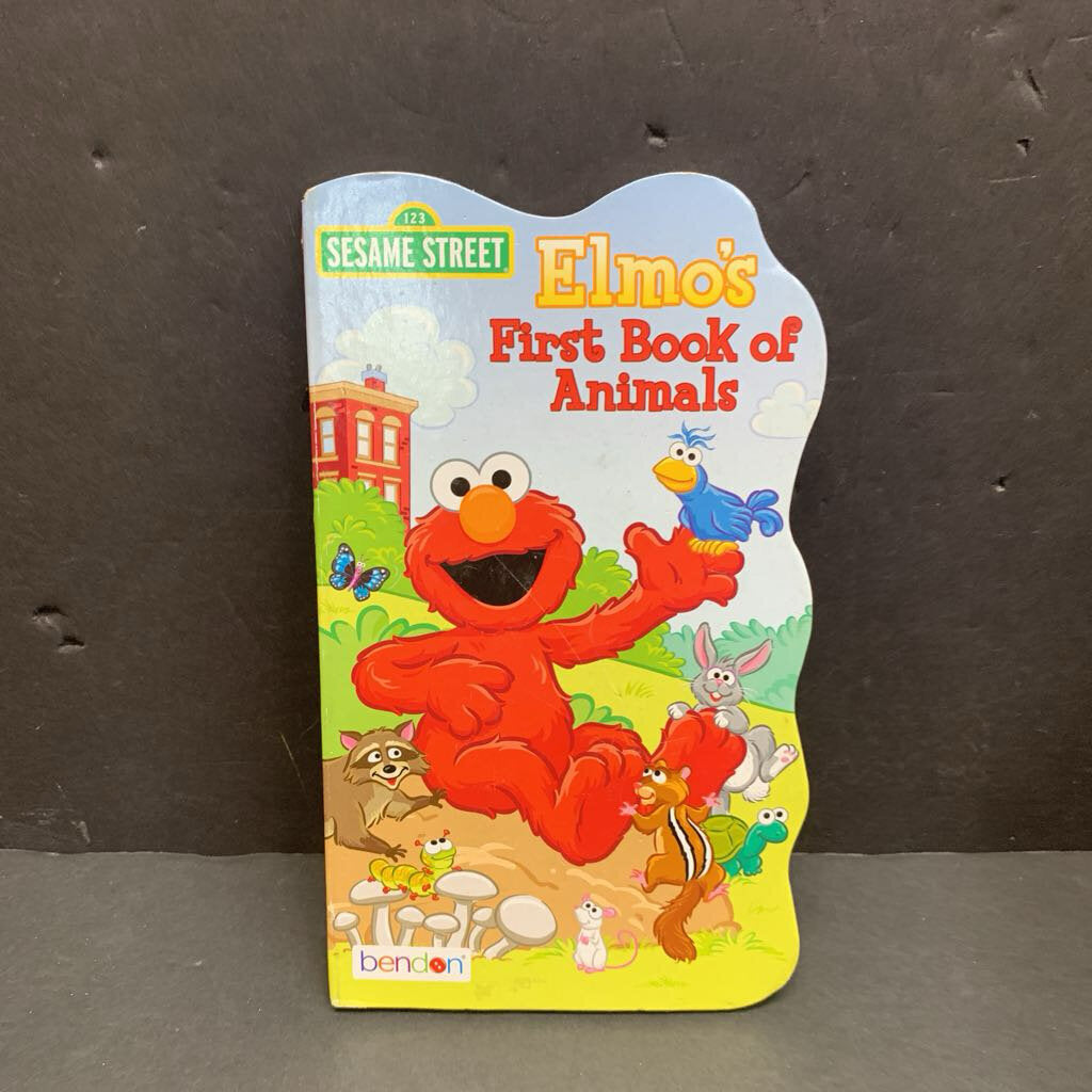 Elmo's First Book of Animals (Sesame Street) -character board