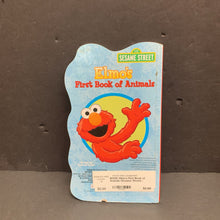 Load image into Gallery viewer, Elmo&#39;s First Book of Animals (Sesame Street) -character board
