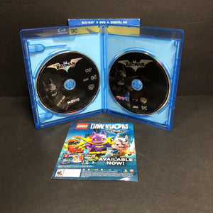 The Lego Batman Movie 2-Disc Blu-Ray & DVD-Movie