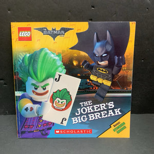 The Joker's Big Break (LEGO The Batman Movie) (DC Comics) (Michael Petranek) -character paperback