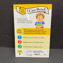 Load image into Gallery viewer, The Best Seat in Kindergarten (My First I Can Read!) (Katharine Kenah) (Elementary School) -reader paperback
