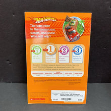 Load image into Gallery viewer, Race The World! (Hot Wheels) (Scholastic Level 1) (Ace Landers) -character reader paperback
