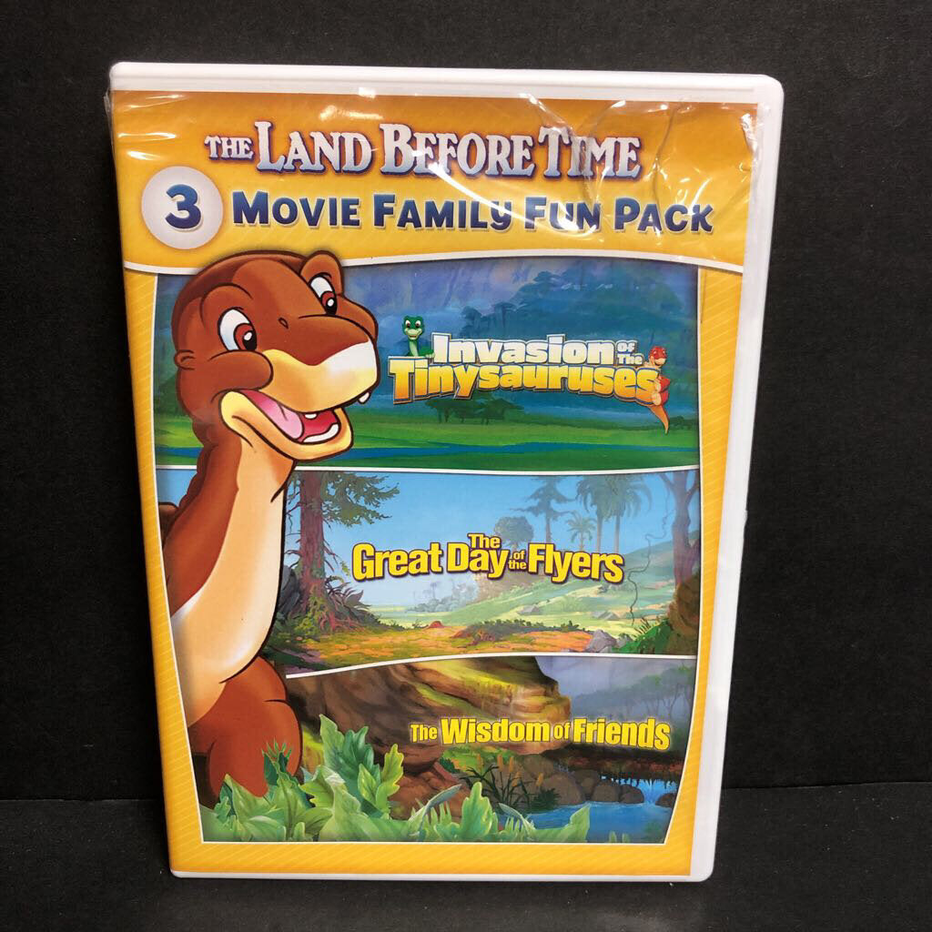 The Land Before Time 3 Movie 2-Disc Family Fun Pack-Movie