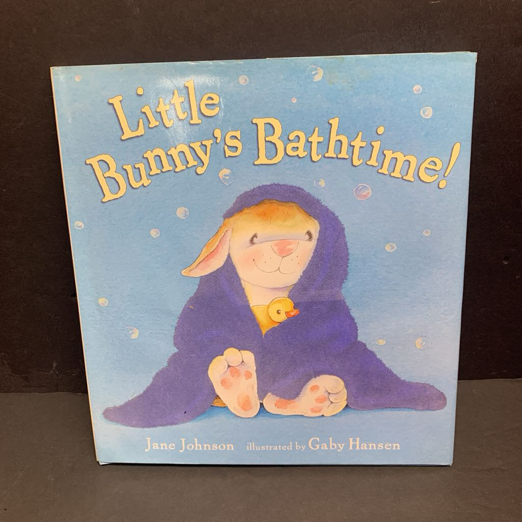 Little Bunny's Bathtime! (Jane Johnson) -hardcover