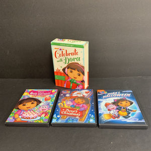 Celebrate with Dora 3-DVD Gift Set-Holiday Episode