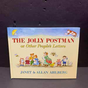 The Jolly Postman or Other People's Letters (Janet & Allan Ahlberg) -hardcover