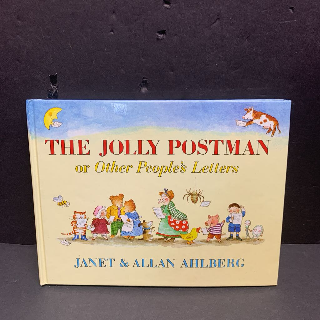 The Jolly Postman or Other People's Letters (Janet & Allan Ahlberg) -hardcover