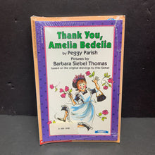 Load image into Gallery viewer, 2pk Thank You, Amelia Bedelia (Level 2) / Teach Us, Amelia Bedelia (Hello Reader Level 4) (Peggy Parish) -character reader paperback
