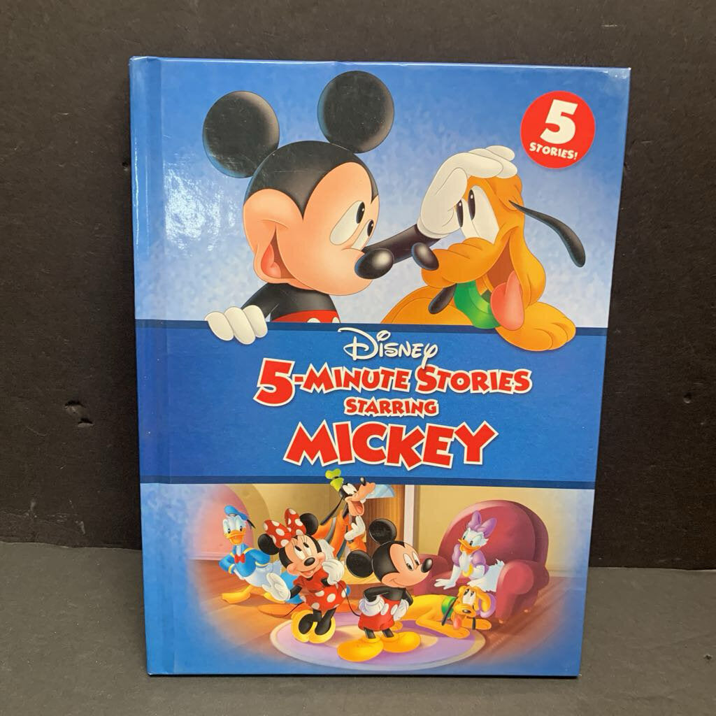 5 Minute Stories Starring Mickey (Disney Mickey & Friends) -character hardcover