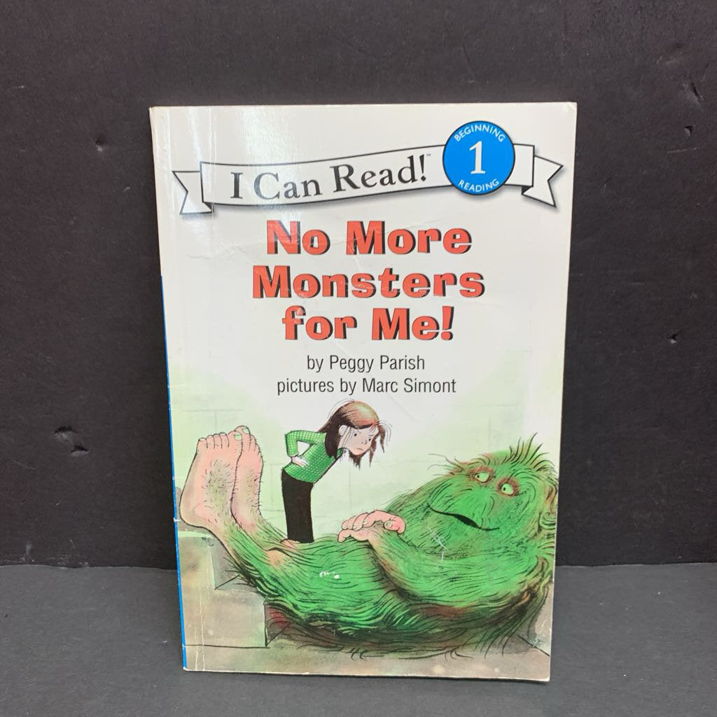 No More Monsters for Me! (I Can Read Level 1) (Peggy Parish) -reader paperback