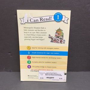 No More Monsters for Me! (I Can Read Level 1) (Peggy Parish) -reader paperback