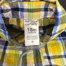 Load image into Gallery viewer, Plaid Button Down Shirt
