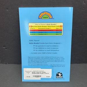 Teach Us, Amelia Bedelia (Hello Reader Level 4) (Peggy Parish) -character reader paperback