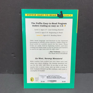 Go West, Swamp Monsters! (Puffin Easy-To-Read Level 3) (Mary Blount Christian) -reader paperback