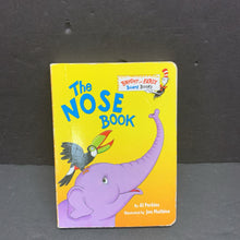 Load image into Gallery viewer, The Nose Book (Al Perkins) -dr. seuss board
