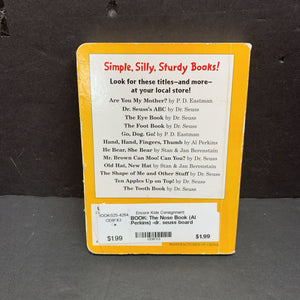 The Nose Book (Al Perkins) -dr. seuss board