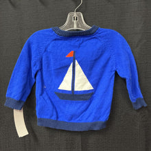 Load image into Gallery viewer, Button Sailboat Sweater
