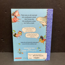 Load image into Gallery viewer, There Was An Old Mermaid Who Swallowed a Shark! (There Was An Old Lady...) (Lucille Colandro) -character paperback
