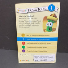 Load image into Gallery viewer, What&#39;s up with Lyle? (I Can Read Level 1 Zonderkidz) (VeggieTales) (Karen Poth) -religion character reader paperback
