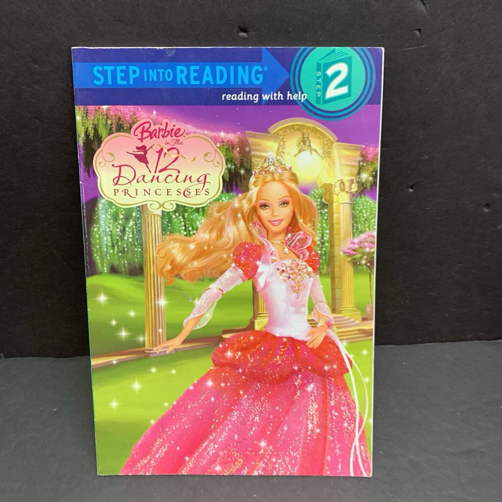 Barbie in the Twelve Dancing Princesses (Step into Reading Level 2) (Tennant Redbank) -character reader paperback