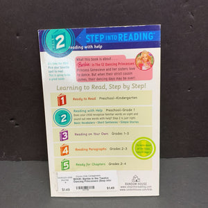 Barbie in the Twelve Dancing Princesses (Step into Reading Level 2) (Tennant Redbank) -character reader paperback