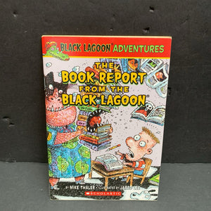 The Book Report From the Black Lagoon (Black Lagoon Adventures) (Mike Thaler) -series paperback