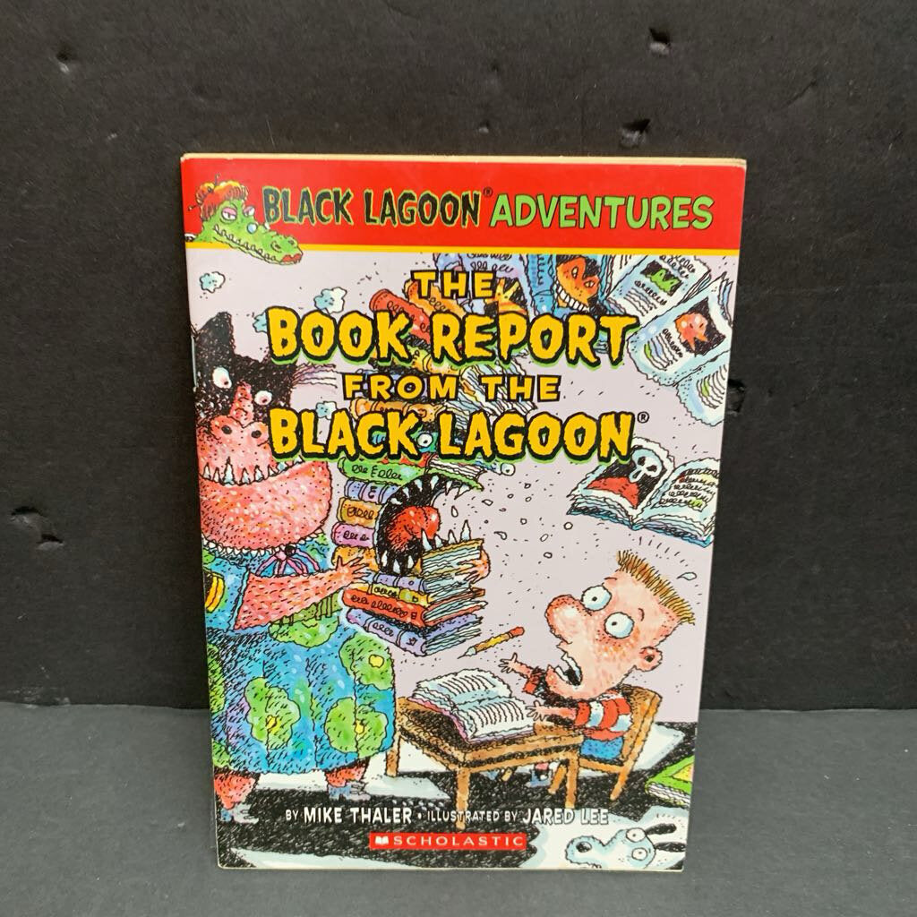 The Book Report From the Black Lagoon (Black Lagoon Adventures) (Mike Thaler) -series paperback