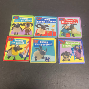 6pk Timmy Time Mini Board Books Set -character board