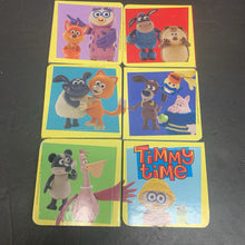 Load image into Gallery viewer, 6pk Timmy Time Mini Board Books Set -character board
