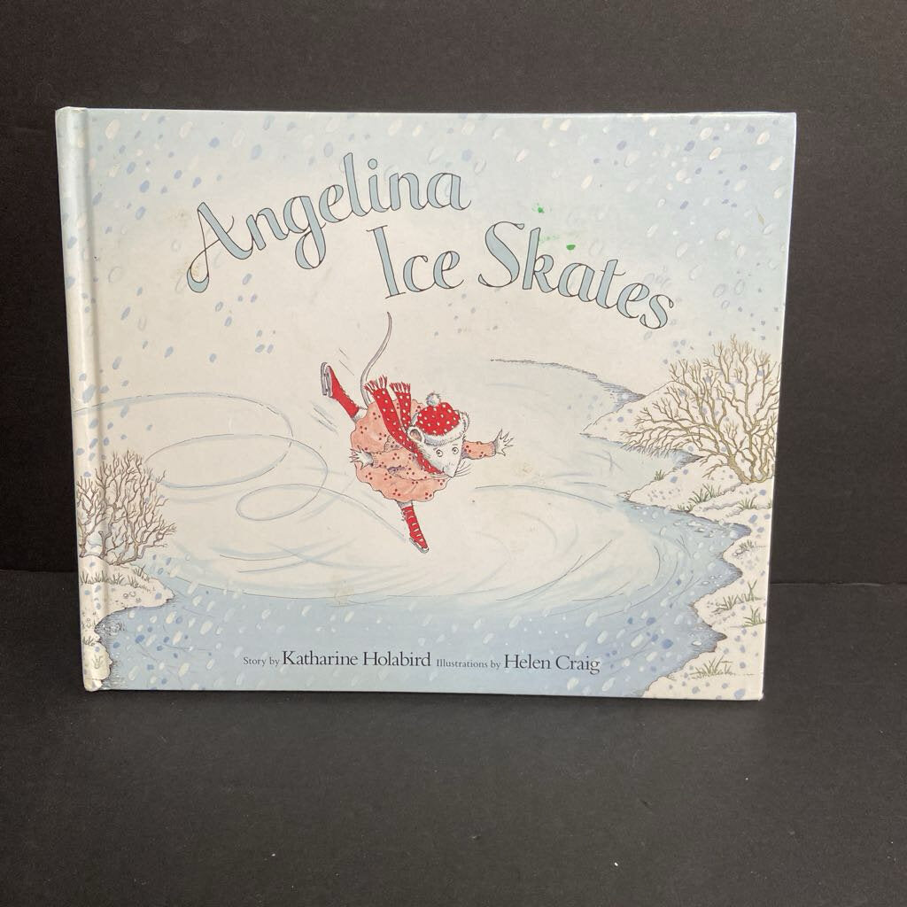 Angelina Ice Skates (Katharine Holabird) -character hardcover