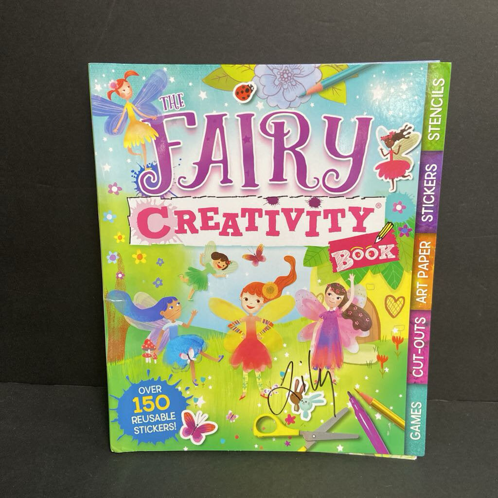 The Fairy Creativity Book (Barron's) -activity paperback