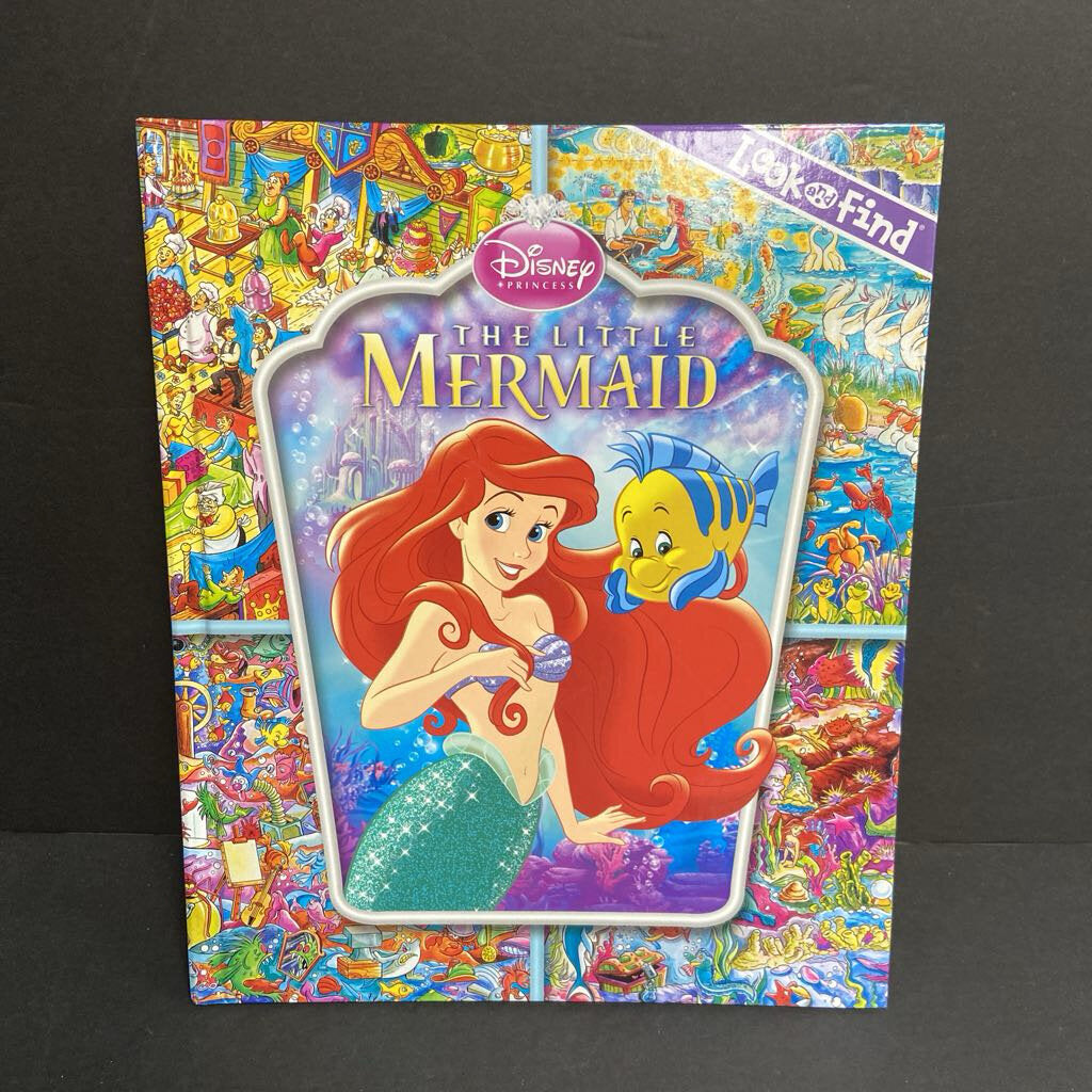 The Little Mermaid (Disney Princess) -character look & find hardcover