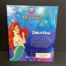 Load image into Gallery viewer, The Little Mermaid (Disney Princess) -character look &amp; find hardcover
