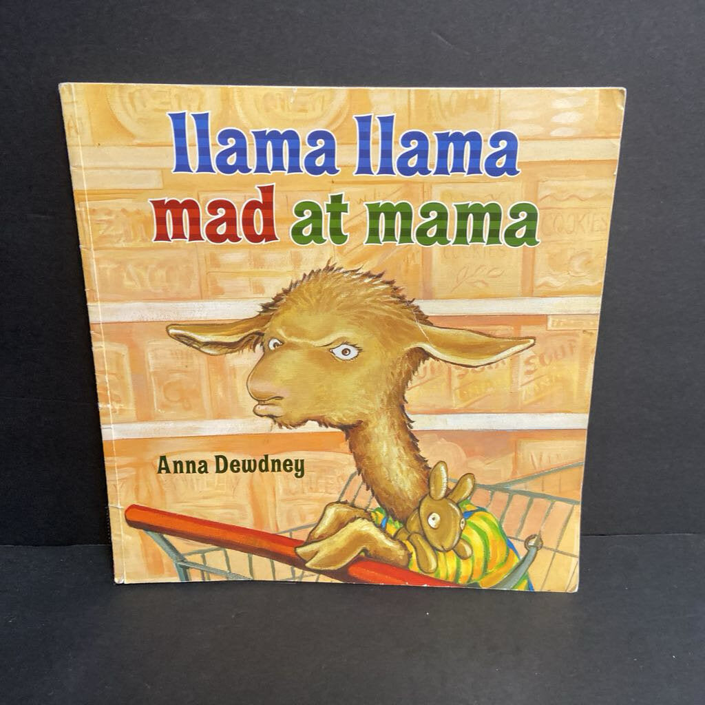 Llama Llama Mad at Mama (Anna Dewdney) -character paperback