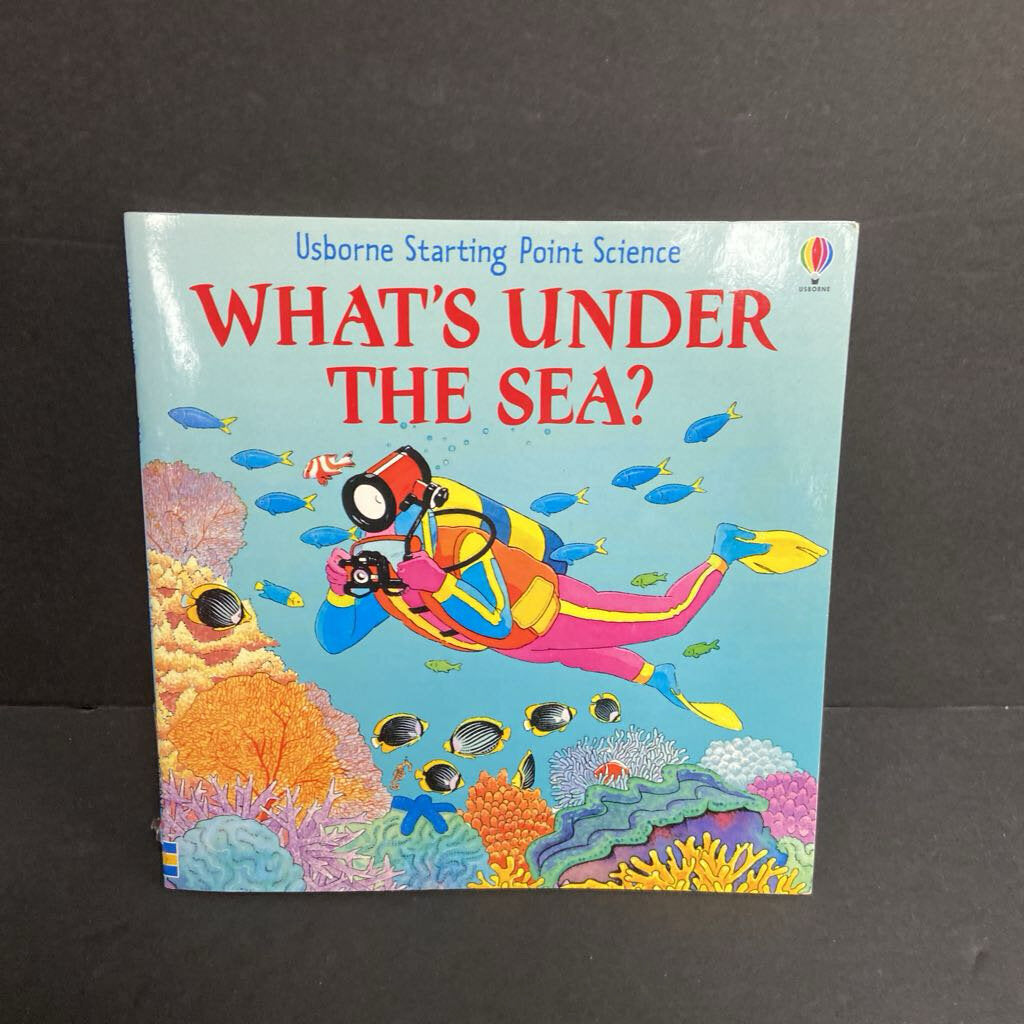 What's Under the Sea (Usborne Starting Point Science) (Sophy Tahta) (Environment/Sea Animals) -educational paperback