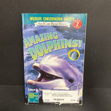 Load image into Gallery viewer, Amazing Sharks! / Amazing Dolphins! (An I Can Read Level 2) (Sarah L. Thomson) (Sea Animals/Sharks) -educational reader paperback
