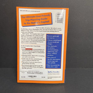 The Complete Idiot's Travel Guide to Washington, D.C. (Beth Rubin) (Notable Place) -educational paperback