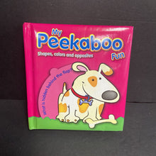 Load image into Gallery viewer, My Peekaboo Fun: Shapes, Colors, and Opposites (Lift-The-Flap) (Math) -educational board

