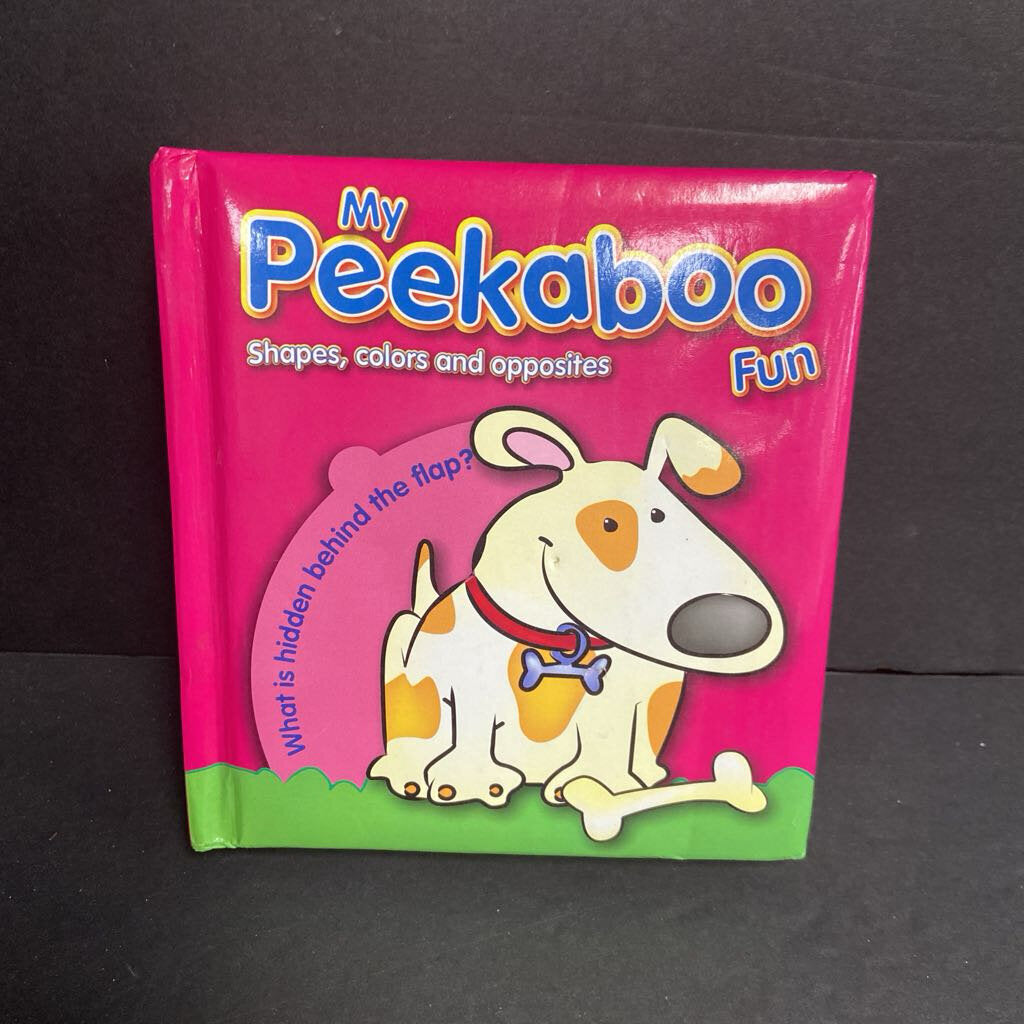 My Peekaboo Fun: Shapes, Colors, and Opposites (Lift-The-Flap) (Math) -educational board