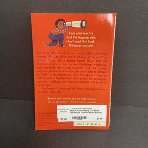 Don't Read This Book, Whatever You Do! More Poems About School (Kalli Dakos) -poetry paperback