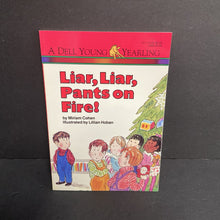 Load image into Gallery viewer, Liar, Liar, Pants on Fire! (Miriam Cohen) -chapter paperback
