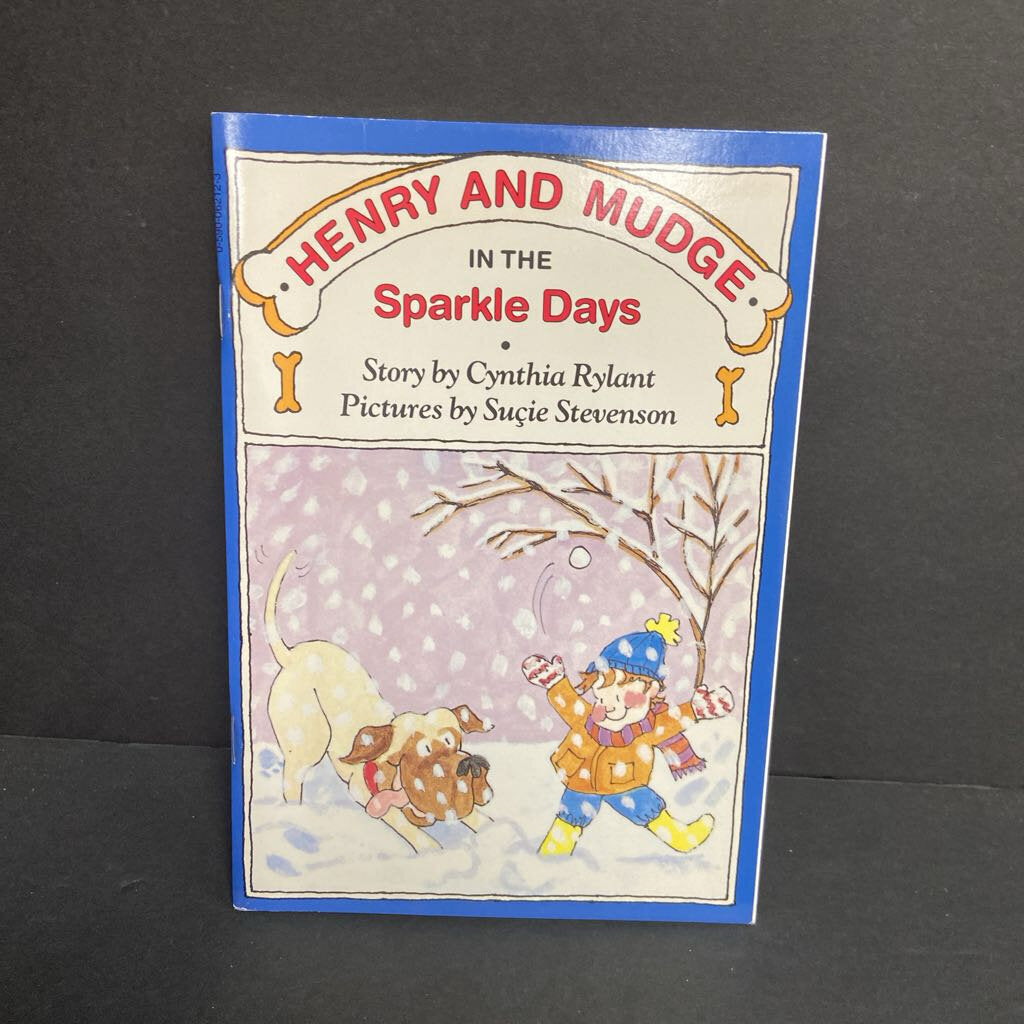 Henry and Mudge in the Sparkle Days (Cynthia Rylant) -character reader paperback